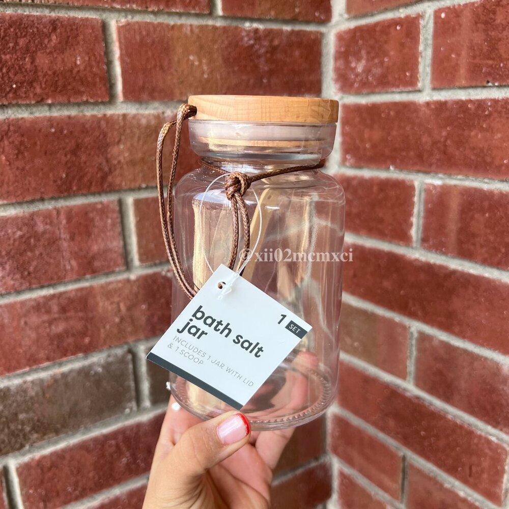 BULLSEYE PLAYGROUND BATH SALTS JAR WITH SPOON 1CT